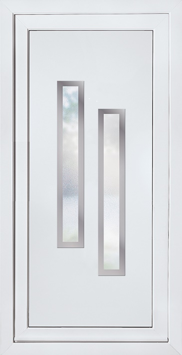 E5082 Door Panel with steel trim surrounds