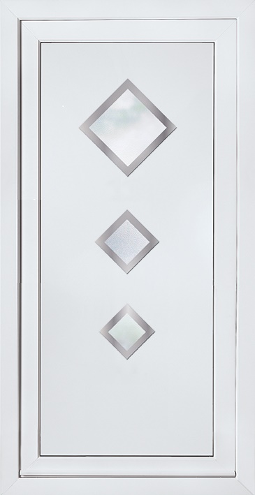 E5123 Door Panel with steel trim surrounds