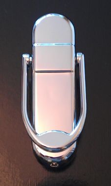 Chrome Affinity Door Knocker,