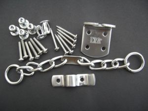 Satin Chrome ERA Door Chain